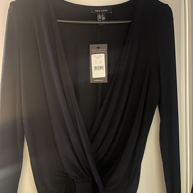 Black bodysuit New Look