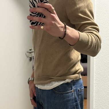 GANT - Maglione da uomo beige - M
