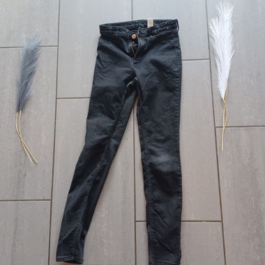 Kids Skinny Jeans Black 158