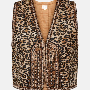Leopard Print Vest