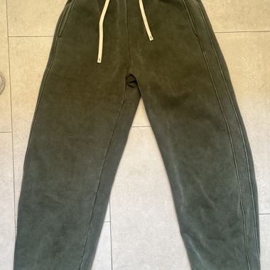 Grüne Sweatpants
