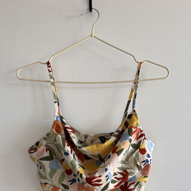 FLORAL CROP TOP
