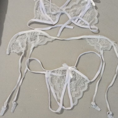 White Lace Lingerie Set