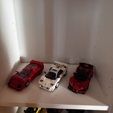 LEGO Ferrari F40/SF90 Lamborghini Countach 