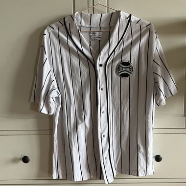 oversized button-up shirt
