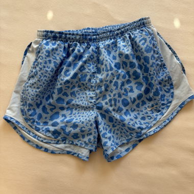 Short de sport bleu