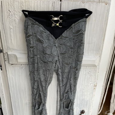 "handmade by me" Leggings with buckle details
