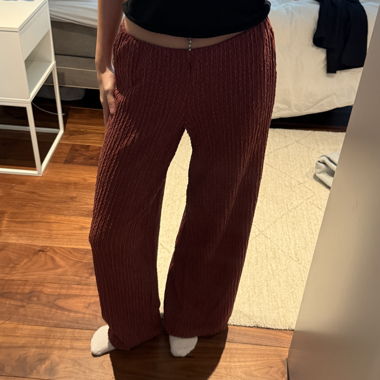 Pantalon d'été rouge