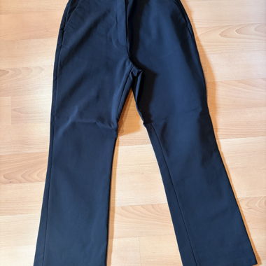 Black Fabric Pants