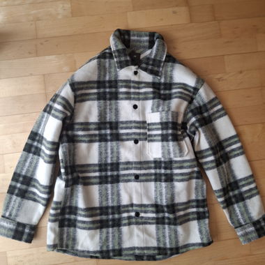 Shacket a quadri H&M