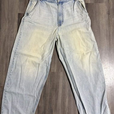 Jeans baggy bleu clair