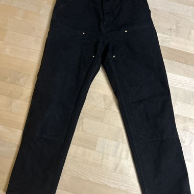 Black Carhartt Carpenter Pants