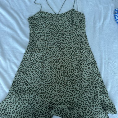Leopard Print Kleid