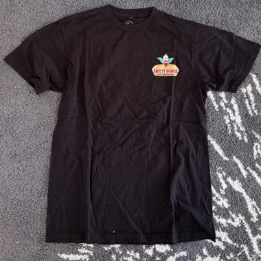 T-shirt noir Simpson's Krusty Burger