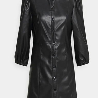 Imitation leather dress Size s