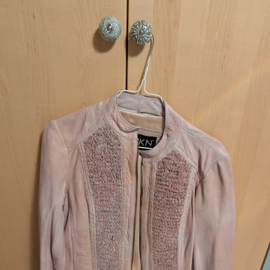 Rosa Jacke 