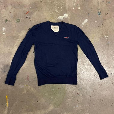 Pull Hollister bleu marine