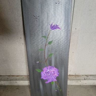 Quadro da parete dipinto a mano 100x30mm