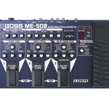 BOSS ME-50B Bass Multi Effects