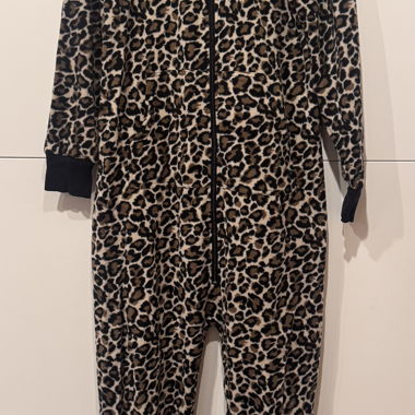 Leopard Hooded Jumpsuit