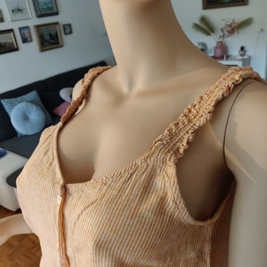 Débardeur Tom Tailor – Mélange lin et viscose