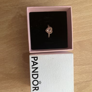 Pandora Herzring roségold