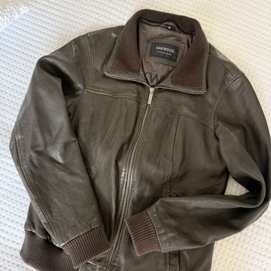 Oakwood Lederjacke braun Gr. M