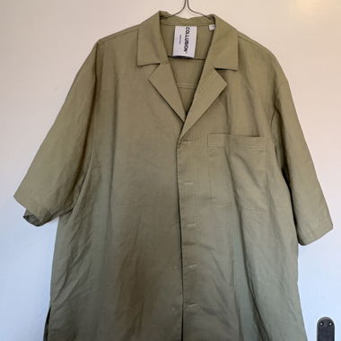 Camicia olive COLLUSION