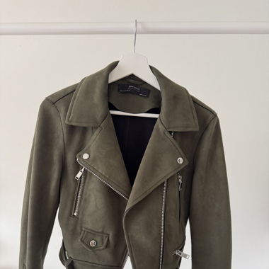 Lederjacke Zara