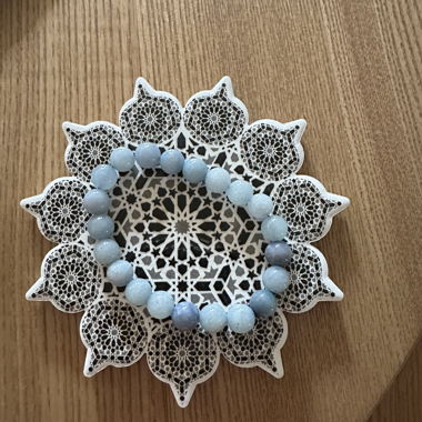Bracelet aigue marine 
