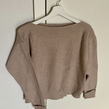 Beige Knit Sweater