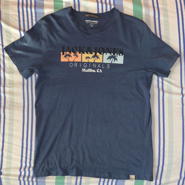 T-shirt Jack & Jones Originals bleu – Taille L