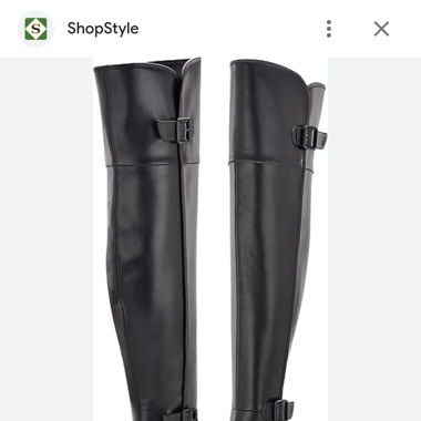 Overknee-Stiefel, neu 
