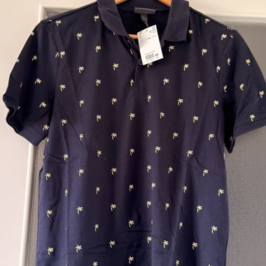H&M Navy Blue Polo
