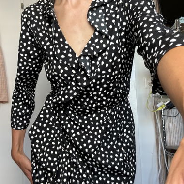 polka dot dress