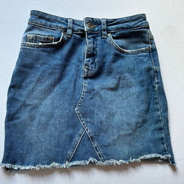 Gonna in denim Anti Blue XS