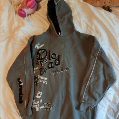 Hoodie gris foncé