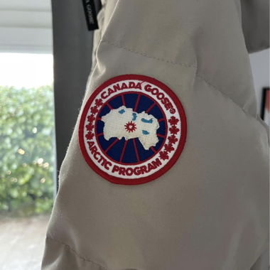Parka Canada Goose beige