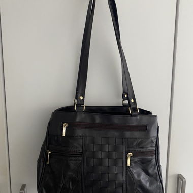 Sac en cuir marron