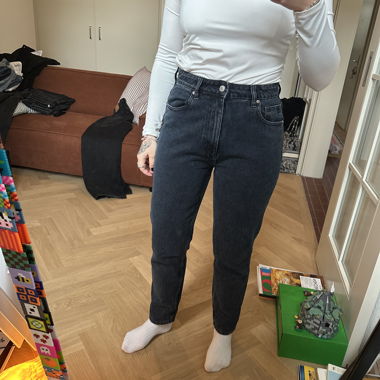Dark blue Zara Momjeans | Size 38