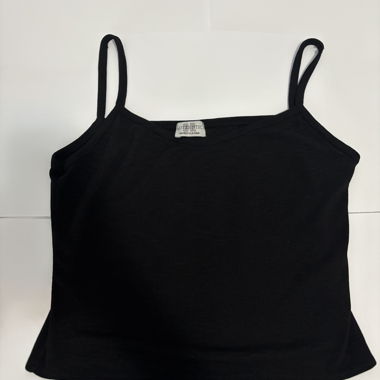 Crop top noir