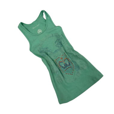 Türkis Tiffany-Farb Top T-Shirt Vintage Y2K