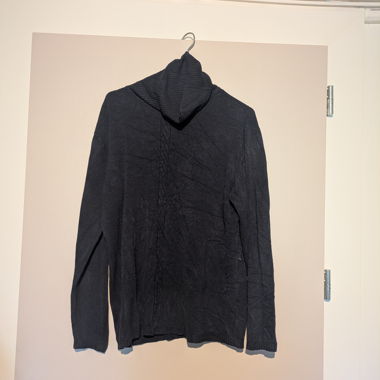Dark Turtleneck Sweater