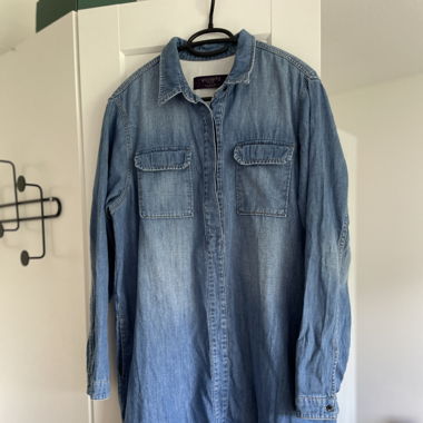 Jeanskleid aus Baumwolle