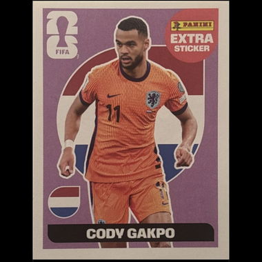 Autocollant Extra Cody Gakpo Panini 2026