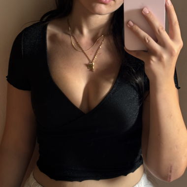 Sequin Top (Black)