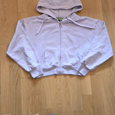 Lila Zip-Hoodie La Shady Grösse S