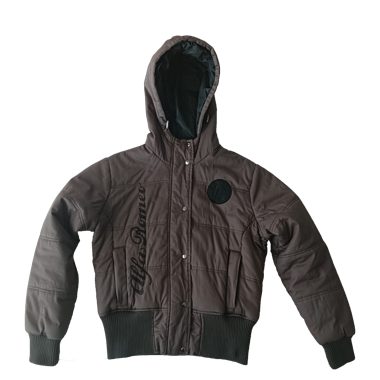 Braune Bomberjacke von Alfa Romeo