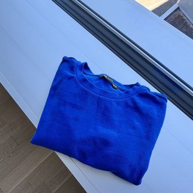 Blaues Zara Shirt