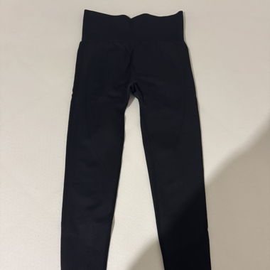 black sport leggins